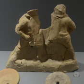 Nea Paphos, Clay culpture of gladiators