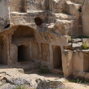 Nea Paphos, Royal tombs, Burial chambers