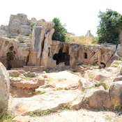 Nea Paphos, Royal tombs, Kastro