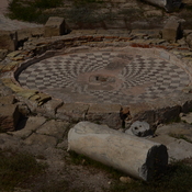 Nea Paphos, Chrysopolitissa, Remains of the atrium of the basilica