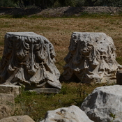 Nea Paphos, Chrysopolitissa, Corinthian capitals upsidedown