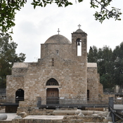 Nea Paphos, Chrysopolitissa, Facade of the church