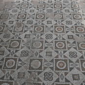 Nea Paphos, Chrysopolitissa, Geometric mosaic of the basilica