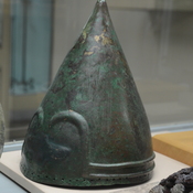 Old Paphos, Archaic helmet
