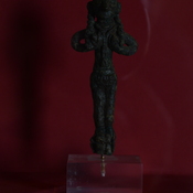 Old Paphos, Teratsoudhia, Late Bronze statuette of a woman