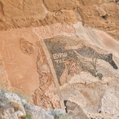 Salamis, Baths, Mosaic