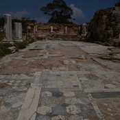 Salamis, Gymnasium, mosaic