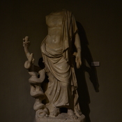 Salamis, Gymnasium, Statue of Asclepius