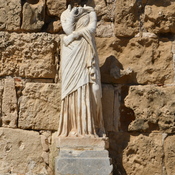 Salamis, Palaestra, headless statue of a woman
