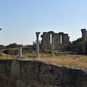 Salamis, Remains of the Kampanopetra basilica, columns and windows