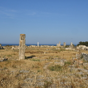 Salamis, Remains of the Kampanopetra basilica, entrance