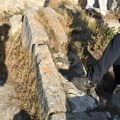 Salamis, Remains of the Kampanopetra basilica, sewer