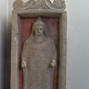 Salamis, Byzantine relief of a lady