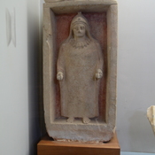 Salamis, Byzantine relief of a lady