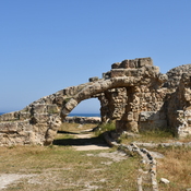 Salamis, Theater, Buttress
