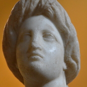 Soloi, Statue of the goddess Aphrodite, detail