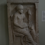 Soloi, Funerary stele of Ally, son of Arkesilaos from Andros