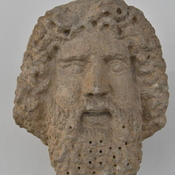 Soloi, Temple of Serapis, Limestone head of the god Sarapis