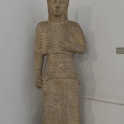 Soloi, Temple of Serapis, Limestone statue of a woman in ritual dress