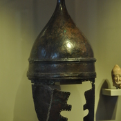 Tamassos, Bronze helmet