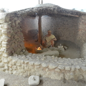 Vrysi, model of a Neolithic house