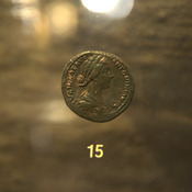 Mušov, Image of Lucilla on sestertia