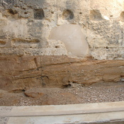 Siwa, Oracle of Ammon, North wall with embedding foor roofbeams
