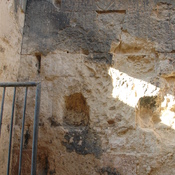 Siwa, Oracle of Ammon, West wall with remains of decoration