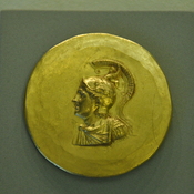 Abukir, Medaillon 2 Alexander the Great with helmet