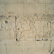 Abydos, Temple for Ramesses II, Relief of the Battle of Kadesh, Hittite chariots