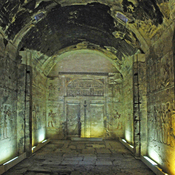Abydos, Temple of Sety I, Corridor with reliefs