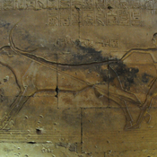 Abydos, Temple of Sety I, Relief of a bull