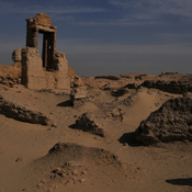 Karanis, Remains of a entrance of some building