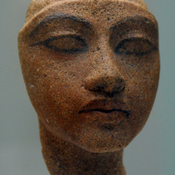 Amarna, Head of Queen Kiya, wife of  Akhenaten (Amenhotep IV)