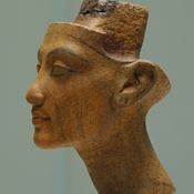 Amarna, Head of queen Nefretite or princes Meritaton, sister of Toetanchamon