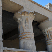 Amarna, Tuna el-Gebel, Tomb of Petosiris, Column, Capital