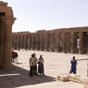 Philae, Temple of Isis, Outer court