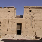 Philae, Temple of Isis, Inner facade