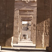 Edfu, Temple of Horus, Forecourt