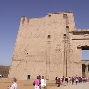 Edfu, Temple of Horus, Facade