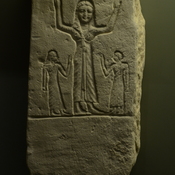 Kom Abu Billu, Funerary stela with a praying man or woman