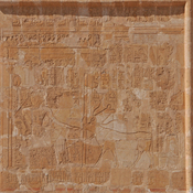 Deir el-Bahari, Chapel of Hathor, Relief