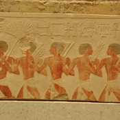 Deir el-Bahari, Mortuary Temple of Hatshepsut, Relief of Egyptian soldiers