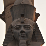 Luxor, Temple, Court of Ramesses II, Portrait of the king