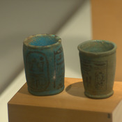 Thebes, Containers for ointment with the name of Ramesses II and Ramesses III