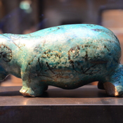 Thebes, Statuette of a hippopotamus