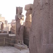 Karnak, Temple, Court with cache, Statue of Ankhesenamun