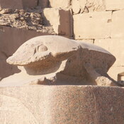 Karnak, Temple of Amun, Statue of a scarab