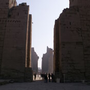 Thebes, Karnak, View along the central axis