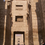 Thebes, Medinet Habu, With statue of Sekhmet